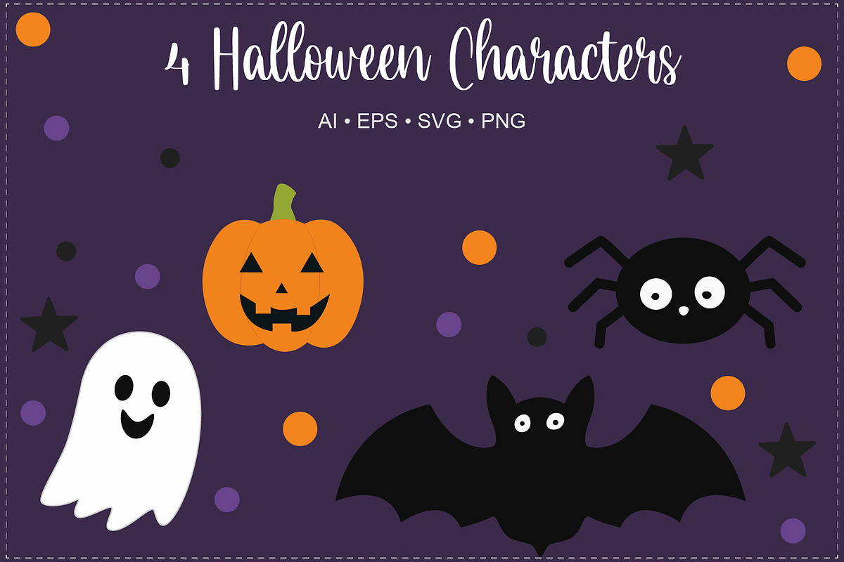 Halloween Party Garlands & Clipart, an Object Graphic by OREHOVKA (Photo 4 of 4)