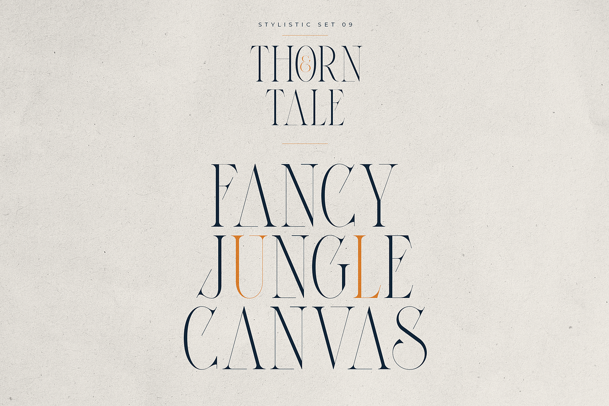 Thorn & Tale – A Refined Serif Font, a Serif Font by VP Fonts (Photo 23 of 30)