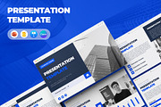 Business Strategy Presentation, a Presentation Template by CreativeUP (Thumbnail 1 of 6)