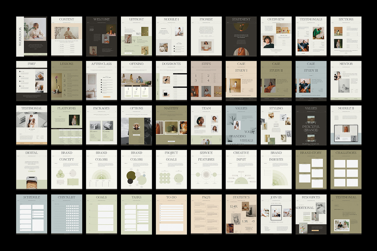 Workbook Creator, a Templates & Theme by Studio Standard (Photo 17 of 17)