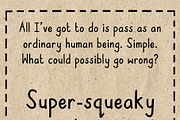 Not a Jot - A Casual Hand Drawn Font, a Sans Serif Font by Hannah Marks (Thumbnail 3 of 3)