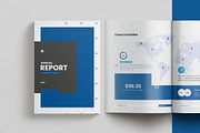 Annual Report, a Brochure Template by KreateTribe (Thumbnail 1 of 11)