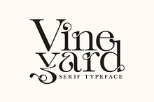 Vineyard - Serif Typeface
