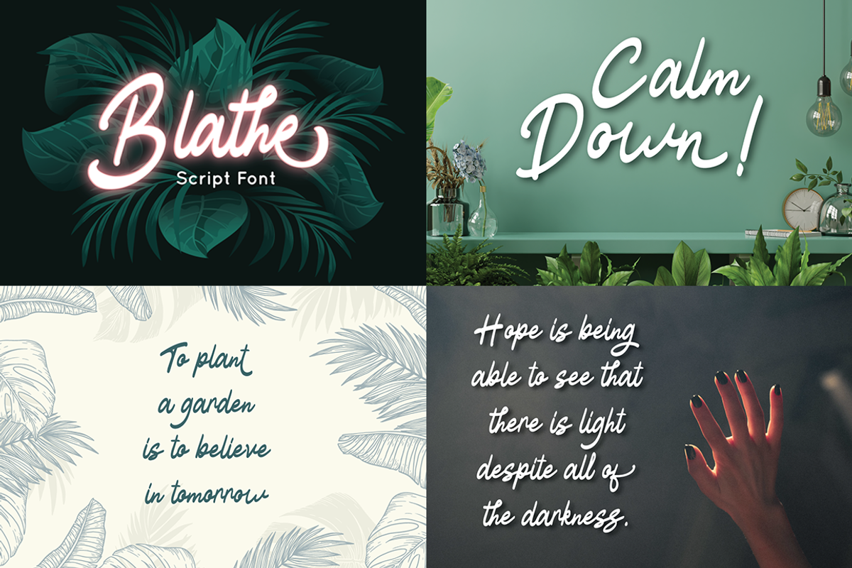 The Summer Vibes Font Bundles, a Sans Serif Font by Attype (Photo 10 of 16)