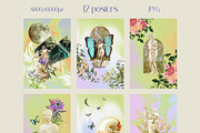 Lime Retrograde Collage & Gradients, an Object Graphic by Catch the Dream Art (Thumbnail 2 of 11)