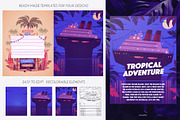 ALOHA Vector Graphics, a Background Graphic by Darumo Shop (Thumbnail 4 of 8)