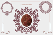 Lush Gardens Vintage Collection, a Decorative Illustration by TatianaCociorva (Thumbnail 2 of 7)
