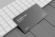 Premium Business Card Mockup, a Product Mockup by graphypix (Thumbnail 4 of 4)