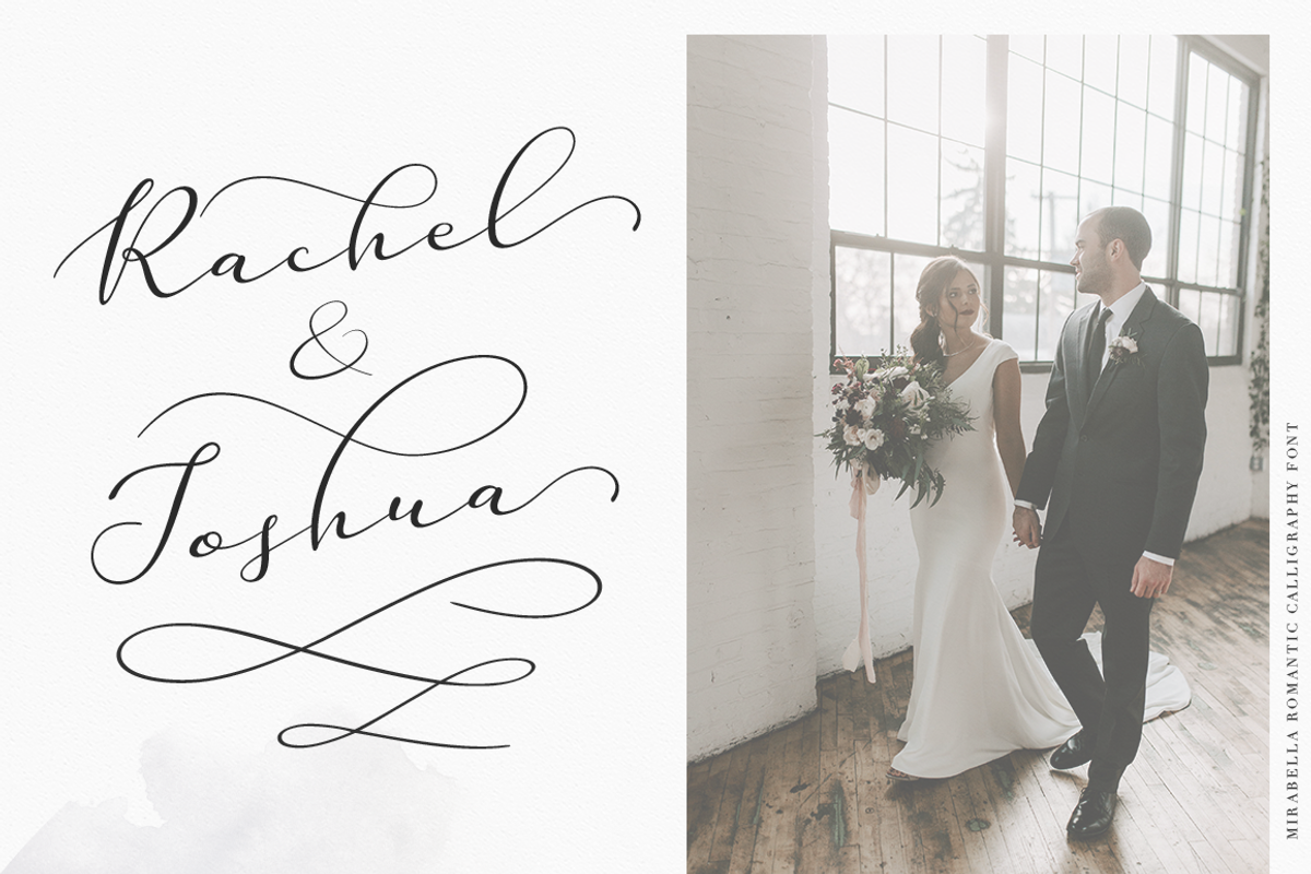 Mirabella, a Script Font by Larin Type Co. (Photo 9 of 11)