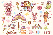 Easter Clipart Bundle, an Object Graphic by Nearbirds (Thumbnail 3 of 7)