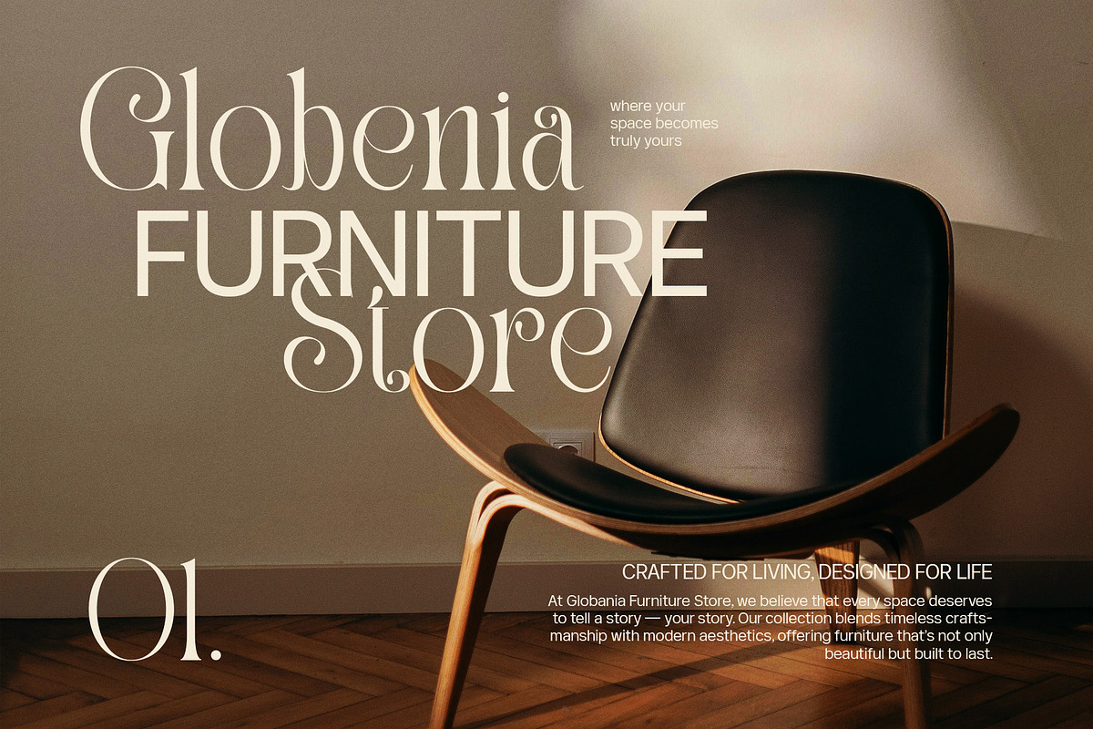 Salmon Elegant Serif Font, a Serif Font by Perfectype (Photo 5 of 8)