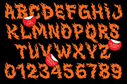 Ulageni Font (Serpent of Fire), a Symbol Font by Fontcamp Type Foundry (Thumbnail 2 of 9)