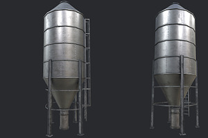 Farm Silo 4 PBR