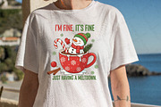 Funny Snowman Meltdown Christmas PNG, an Illustration by DreamPrint404 (Thumbnail 5 of 7)