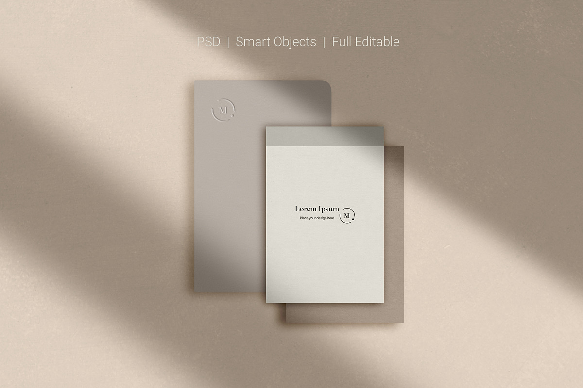 Set of corporate stationery branding, a Stationery Template by boreālis