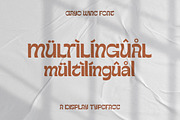 Gayo Wine | Fancy Display, a Serif Font by Pentagonistudio (Thumbnail 12 of 13)