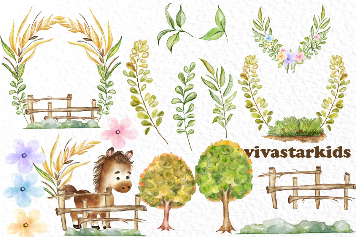 Farm animals png Barnyard Animals, an Animal Illustration by vivastarkids (Photo 3 of 8)