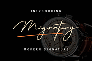 Migratory, a Font by Dumadistyle (Thumbnail 1 of 11)