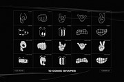 Acid Shapes, an Object Graphic by FLYERWRK (Thumbnail 18 of 23)