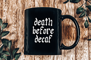 Undead Display - Bloody Font, a Blackletter Font by Beck McCormick (Thumbnail 5 of 10)