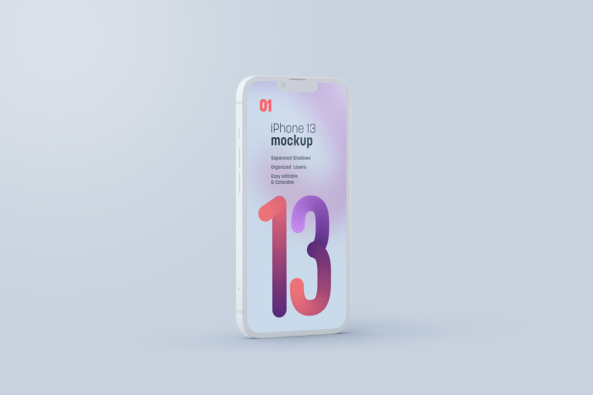 iPhone 12, 13, 14 Pro Clay Mockup, an iPhone Mockup by Deeplab (Photo 38 of 53)