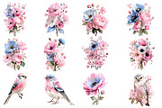 Soft Spring Florals Collection, an Illustration by Designworld (Thumbnail 3 of 5)