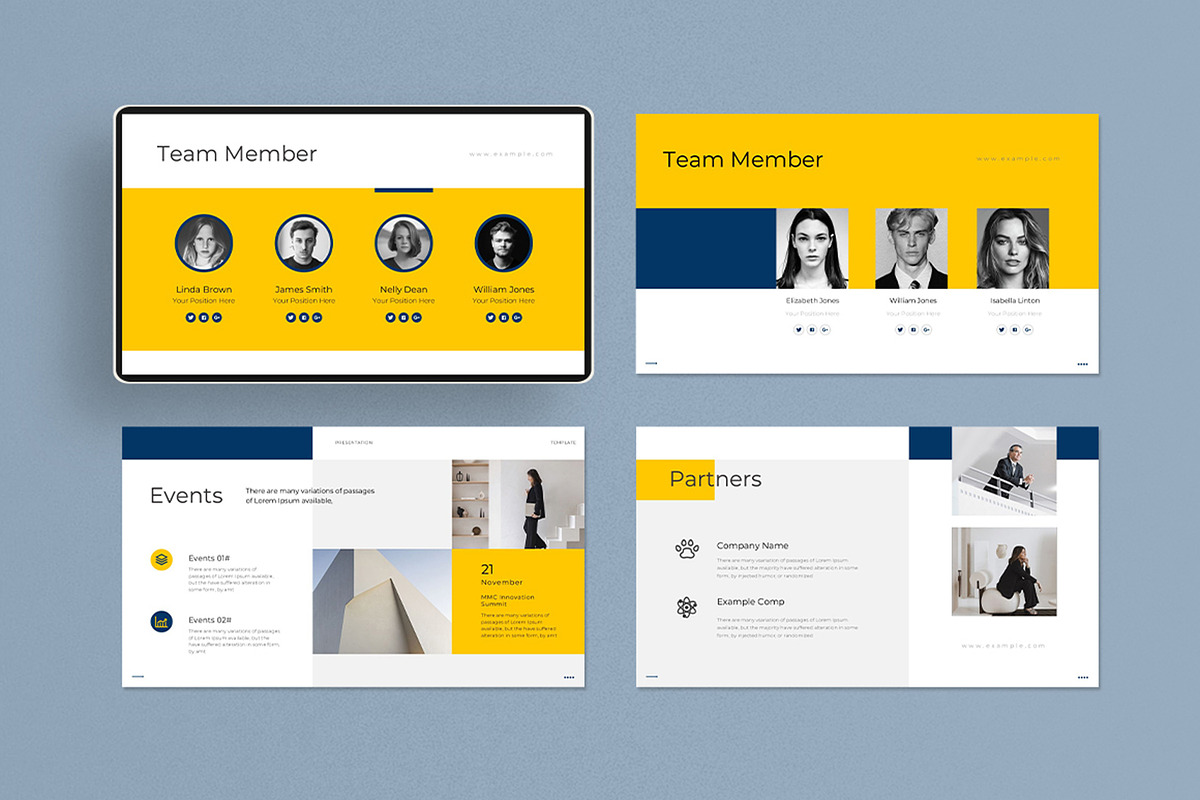 Business and Integration Template, a Presentation Template by Dream-Lab (Photo 6 of 8)