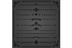 Set of Horizontal Patterns, an Illustration by FineArtStudio