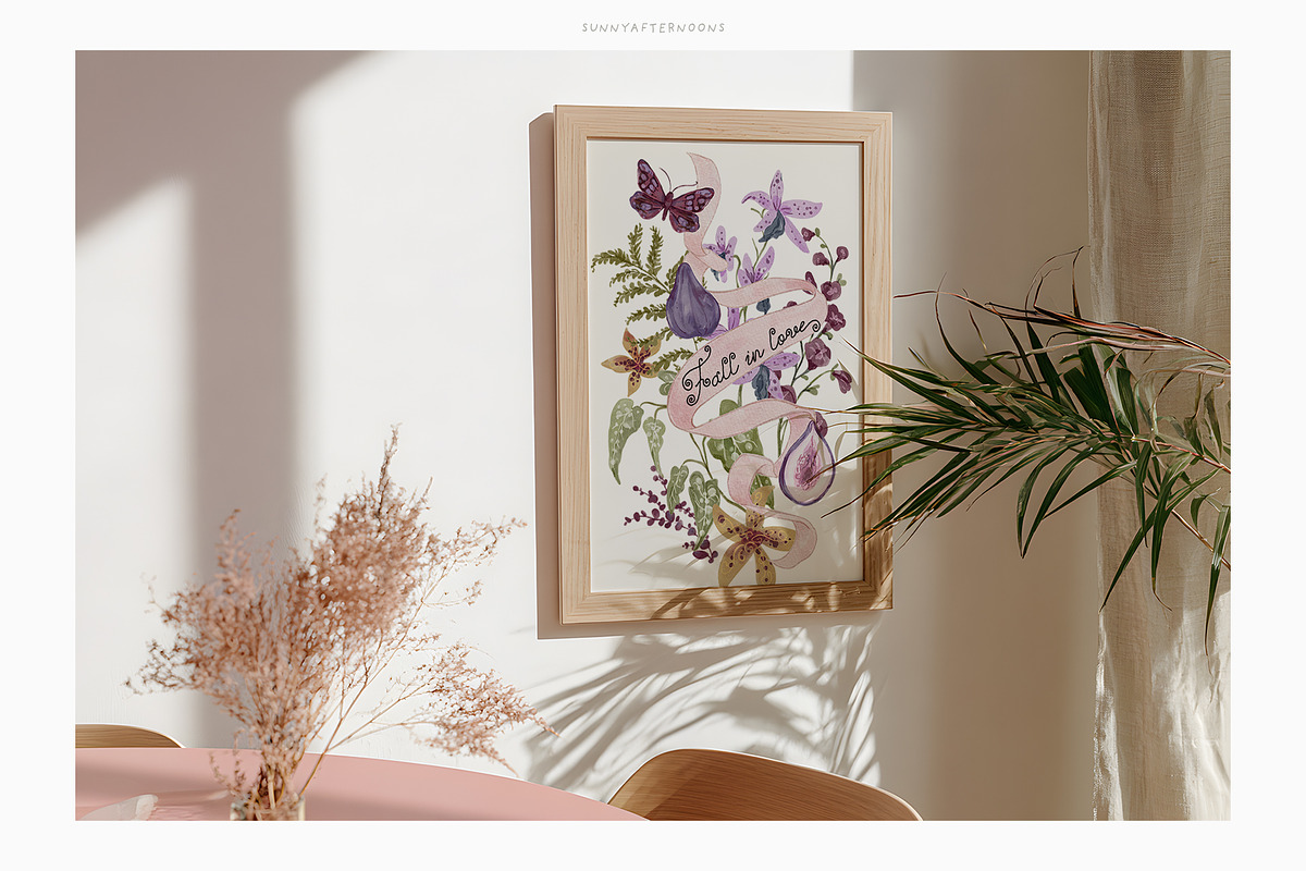 Autumn Whimsy Handpainted Florals, a Seasonal Illustration by SunnyAfternoons (Photo 19 of 23)