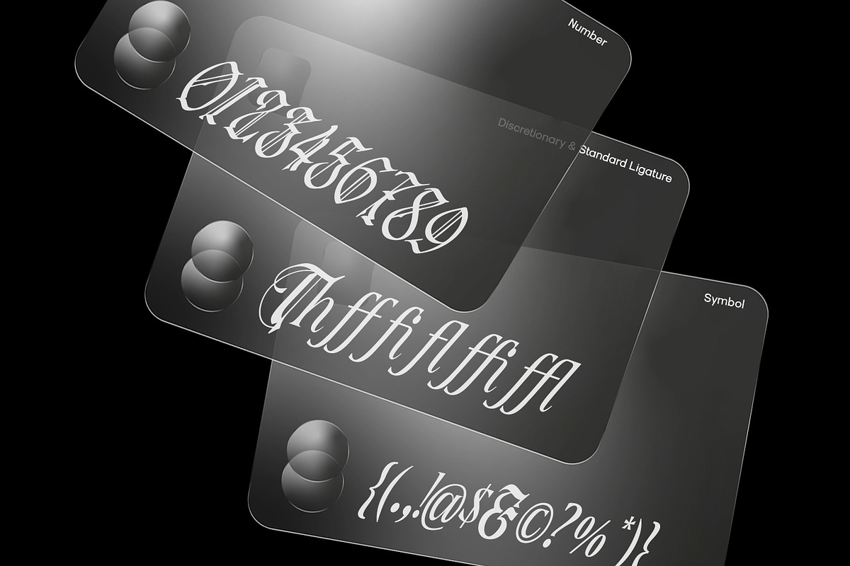 Greyland – Elegant Blackletter Font, a Blackletter Font by din-studio.com (Photo 10 of 12)