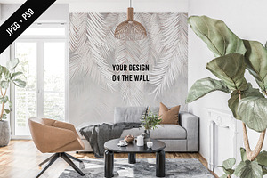 Living Room - Interior Mockup Bundle