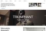 Werk Squarespace Website Template, a Squarespace Template by Goashape Studio (Thumbnail 2 of 21)