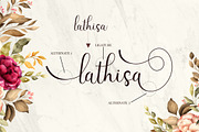 Latisha, a Script Font by PutraCetol Studio (Thumbnail 10 of 10)