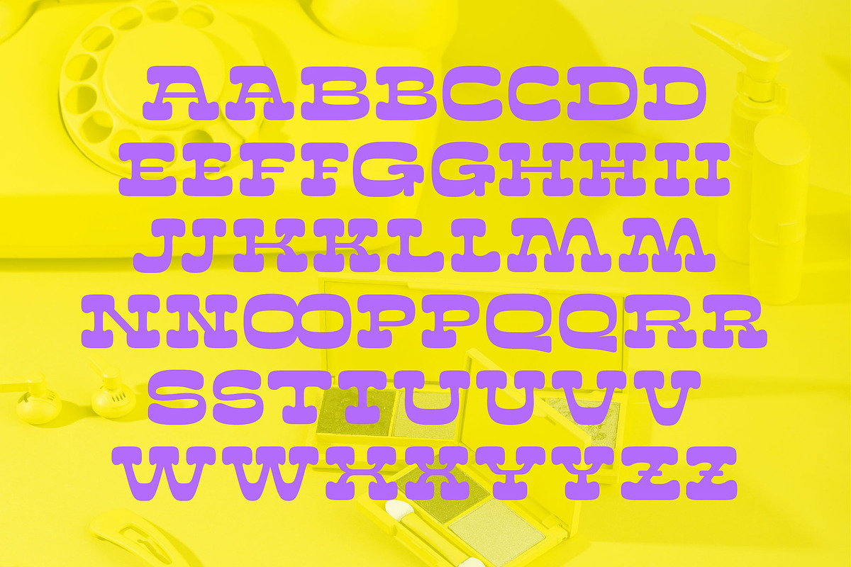 Sunny Groovy Retro Display Font, a Serif Font by timelesstype.co (Photo 13 of 20)
