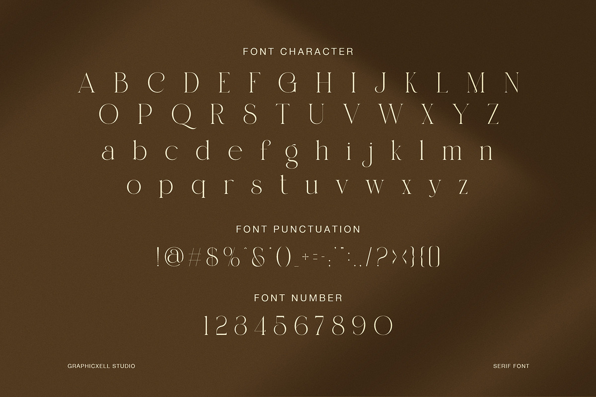 Mading Elegant Display Serif Font, a Serif Font by Graphicxell (Photo 7 of 8)