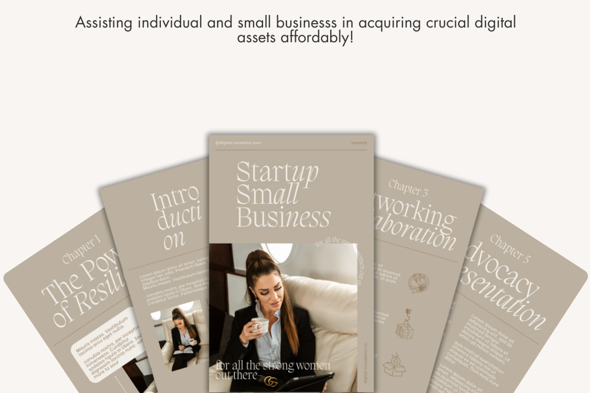 Light Brown A Guide to Ebook, a Social Media Template by digital.incubator.yum (Photo 5 of 5)