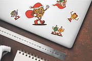 Retro Christmas Illustration, a Seasonal Illustration by Decoconio Design (Thumbnail 7 of 8)