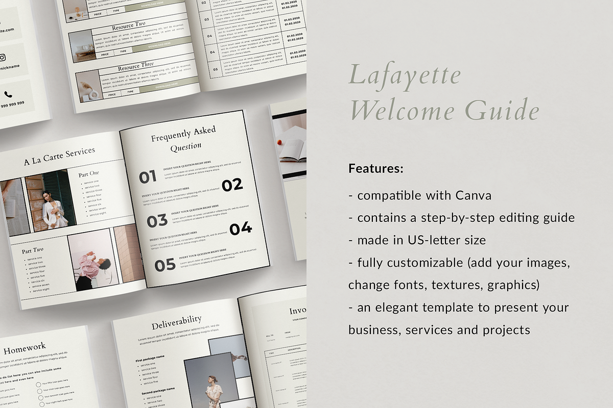 Client Welcome Guide | Canva, a Brochure Template by Ralony (Photo 8 of 9)