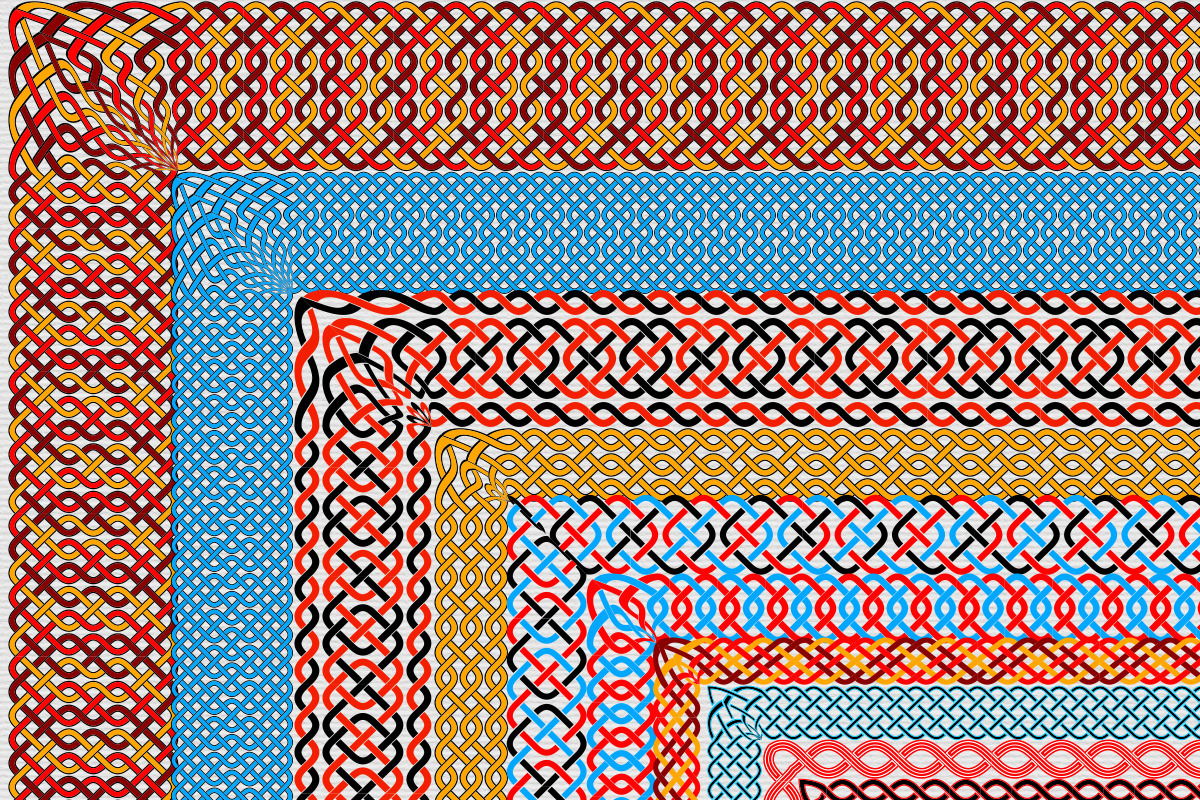 Celtic Knot Ornament Brushes, a Brush Add-On by Kseniya-Omega (Photo 4 of 4)