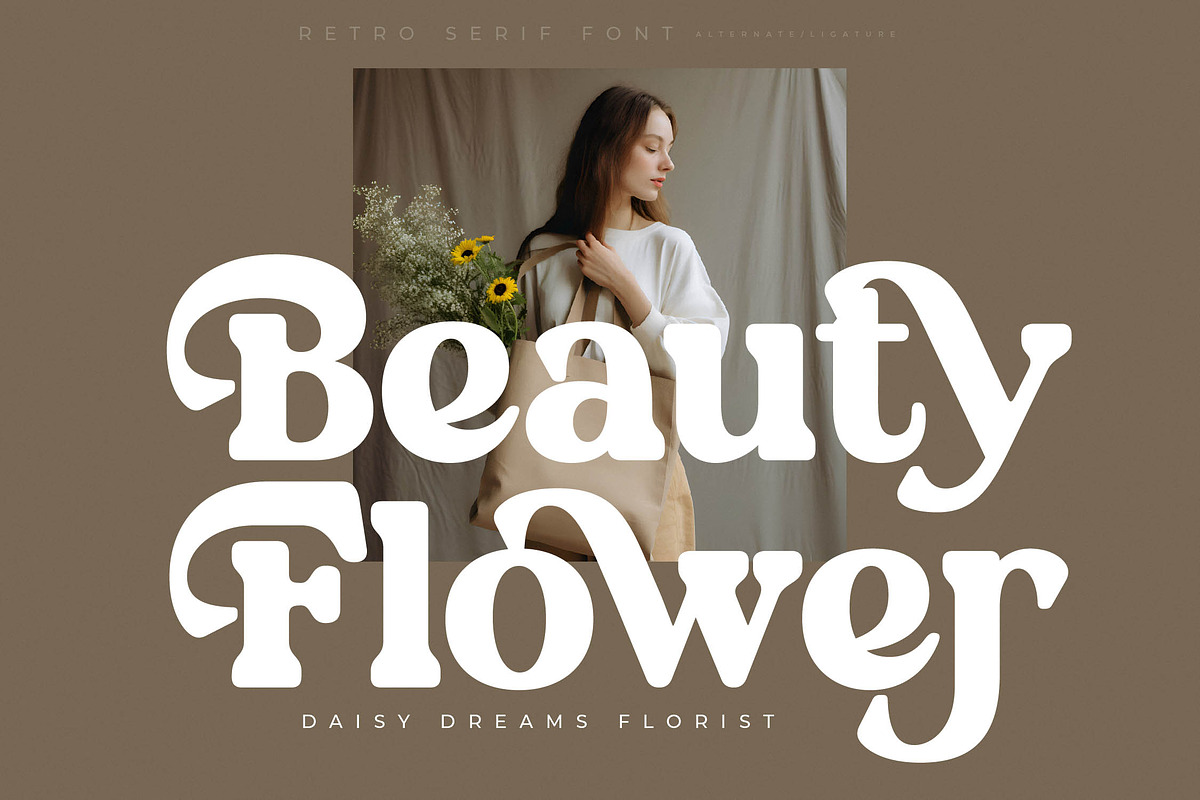 Daylist Beach Retro Serif Font, a Serif Font by Letterena Studios (Photo 7 of 15)