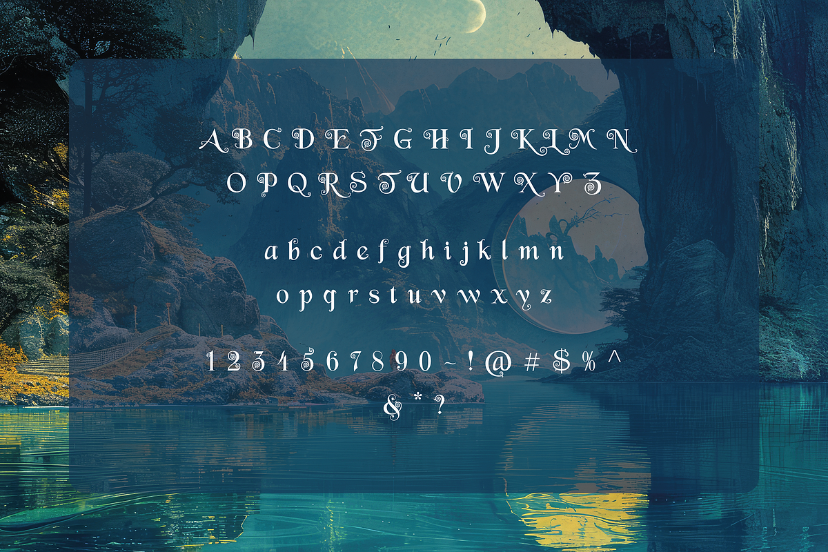 Twisted Fable - Fantasy Typeface, a Serif Font by HipFonts (Photo 8 of 10)