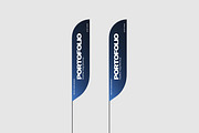 Feather Flag Mockup, an Advertising Mockup by AnasStudio (Thumbnail 3 of 5)