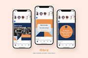 Obiz - Instagram Post Template, a Social Media Template by MYDesign (Thumbnail 2 of 5)