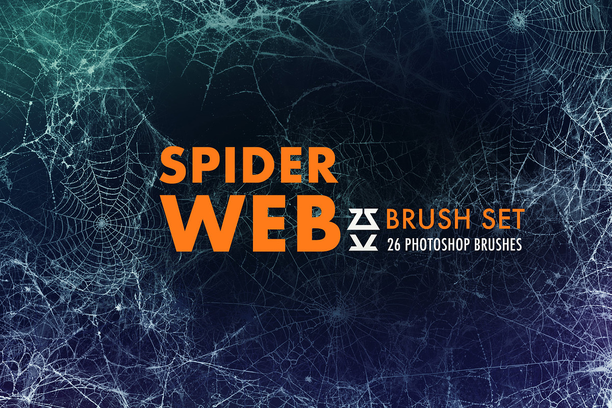 Spider Web Brush Set, a Brush Add-On by Zsolt Kosa Art (Photo 1 of 6)
