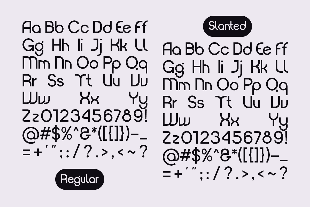 Ogelo - Rounded Modern Sans, a Sans Serif Font by Pandeka Studio (Photo 7 of 7)