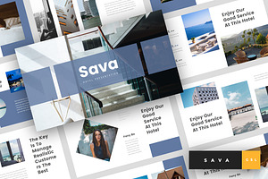 Sava - Hotel Google Slides