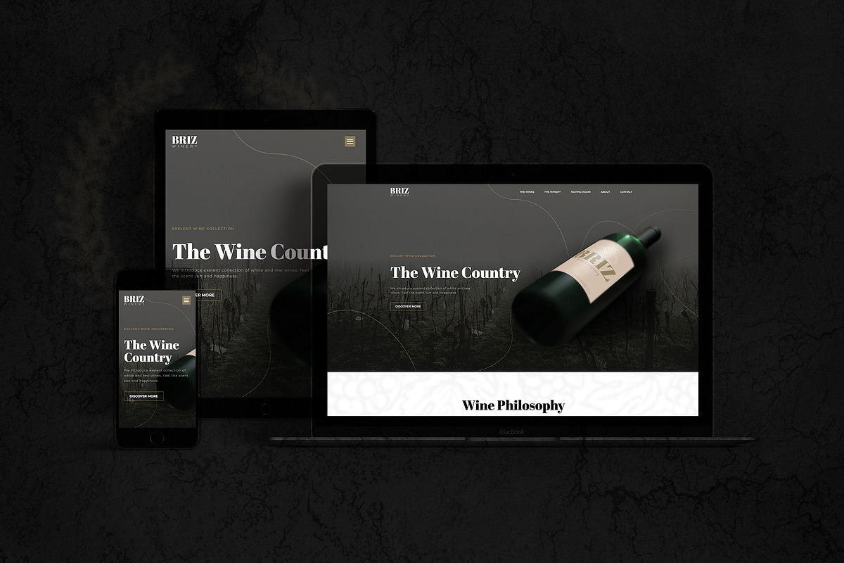 Wine Company - Elementor Pro Layout, a Landing Page Template by Ceaso Store (Photo 2 of 3)