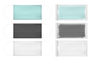 Medical mask, transparent packaging, a Packaging Mockup by Kseniia_designer's shop (Thumbnail 2 of 3)