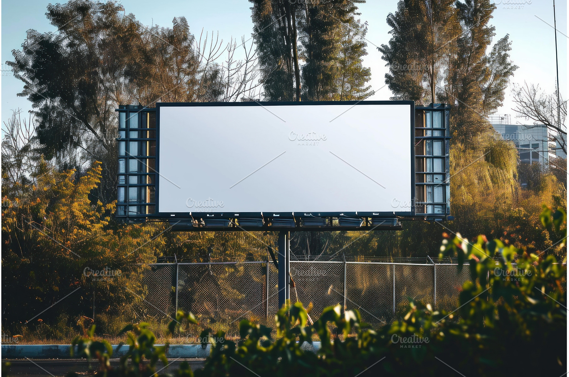 High-impact Advertising banner space, an Architecture Photo by Ylivdesign