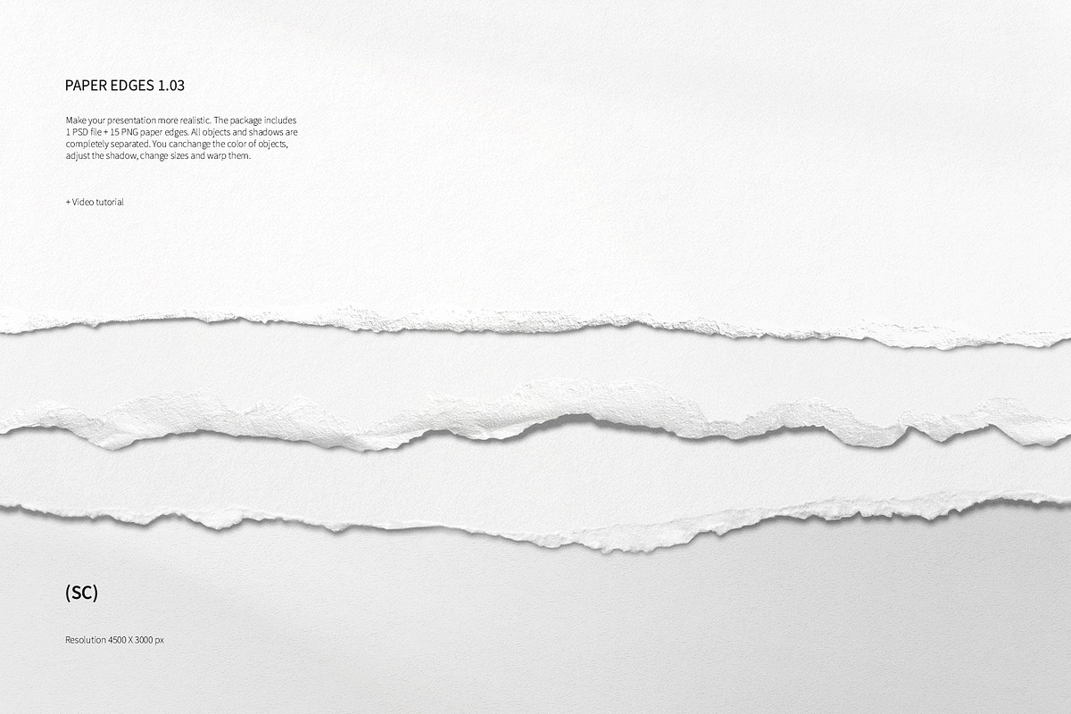 Paper Edges, a Product Mockup by Roman Striga (Photo 4 of 9)
